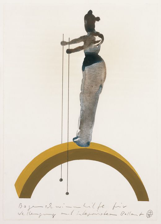 Bogenschwimmhilfe für Wellengang, 1998, Ulf Puder