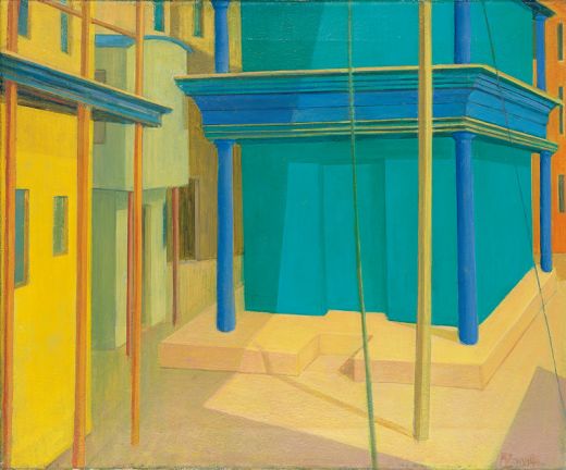 Grünes Haus am Nadid, 2004, Doris Ziegler