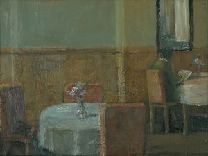 Im Cafe, 1980, Heinz Müller