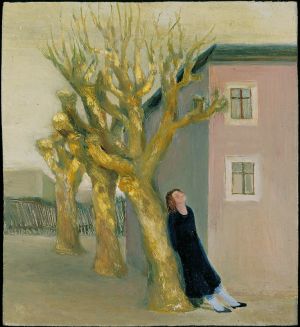 Drei Platanen, 1996, Käte Müller