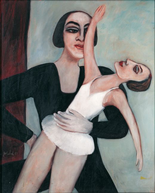 Tänzer, 1971, Monika Scholz