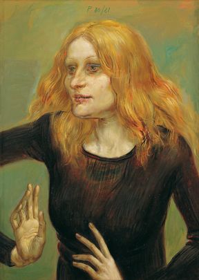 Bildnis A., 1980, Wolfgang Peuker
