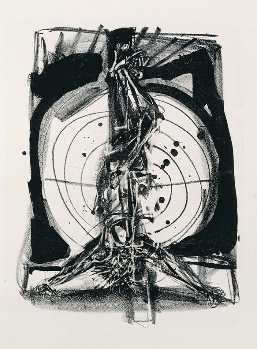 Probleme der Militärseelsorge (aus dem Zyklus »Faschistischer Alptraum«), 1967, Bernhard Heisig