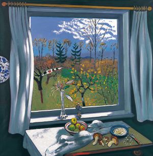 Reichenbacher Herbstfenster, 1995, Wolfgang Mattheuer