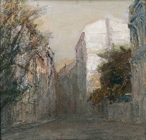 Alte Straße, 1994, Gerald Müller-Simon