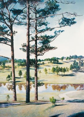 o. T. (Golfplatz), 2003, Hans Aichinger