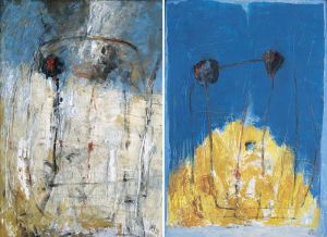 Gartenbild I/II, 1993, Günter Albert Schulz