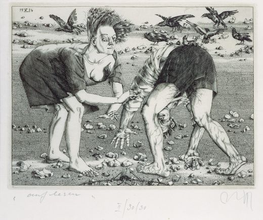 auflesen (h. c.), 1984, Baldwin Zettl