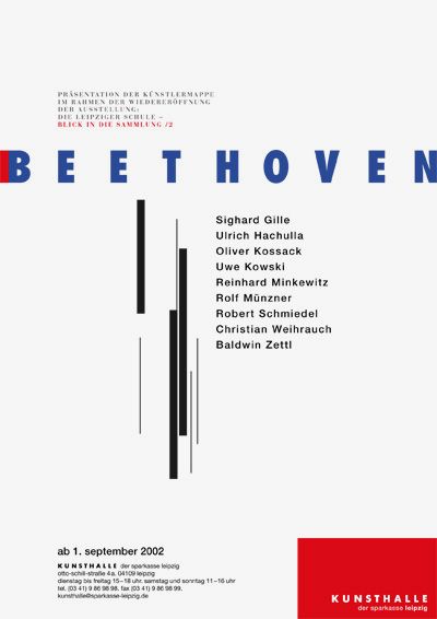 BEETHOVEN Präsentation der Grafikmappe
