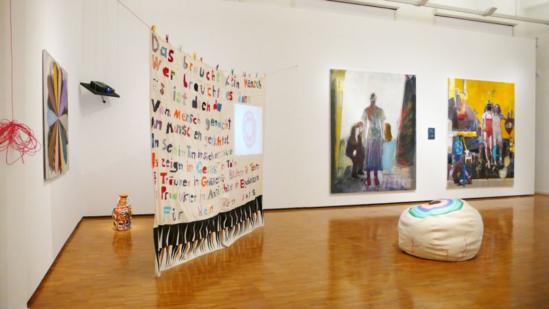 Blick in die Ausstellung »DOUBLES«