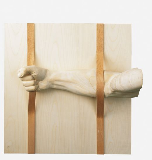 Coated arm, 2004, Sven Braun