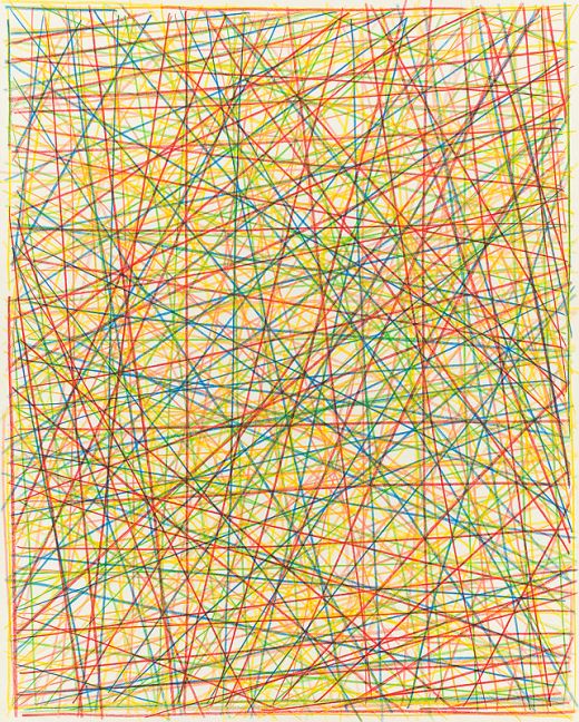 6 Farben (aus der Mappe 50 × 40, Sonderedition der Künstler der Galerie b2), 2012, Katharina Immekus