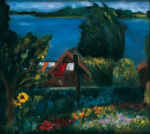 Carwitzer Landschaft, 1976, Marita Schulz