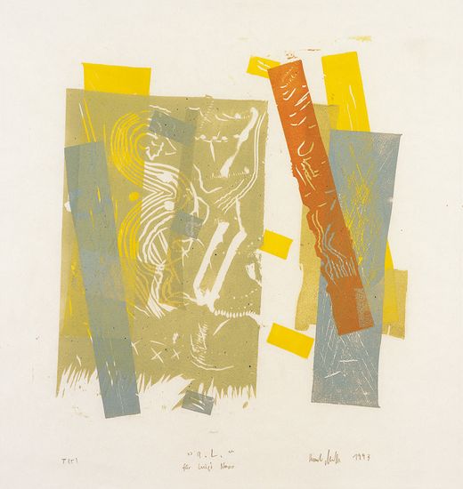 a. L. für Luigi Nono, 1993, Knut Müller