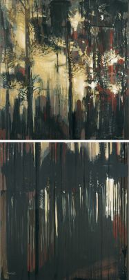 Waldwärts, 2003, Reinhard Minkewitz