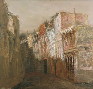Altes Stadtviertel, 1992, Gerald Müller-Simon