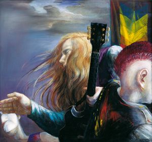 Gitarrist, 1988, Andreas Wachter