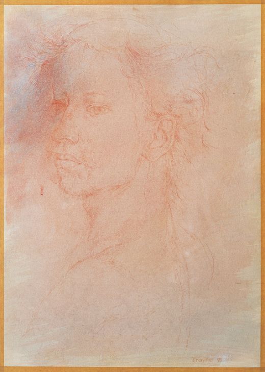 Porträt II, 1993, Georg Brendler