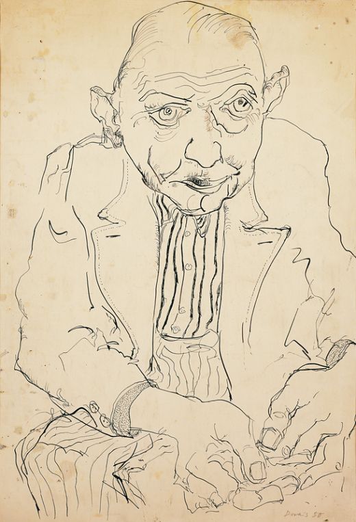 Schuster Witschers (auch: Alter Mann), 1950, Kurt Dornis