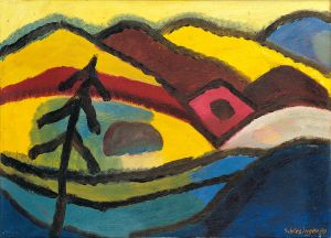 Landschaft, 1970, Gil Schlesinger
