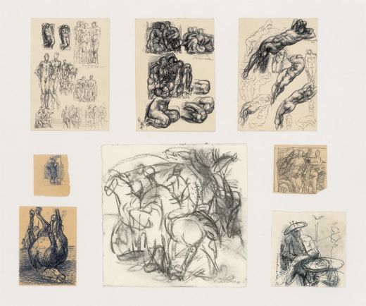 Werkskizzen, 1998, Klaus Schwabe