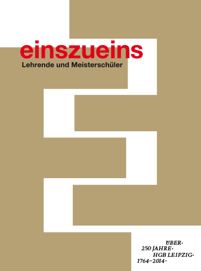 Katalog: einszueins – Lehrende und Meisterschüler